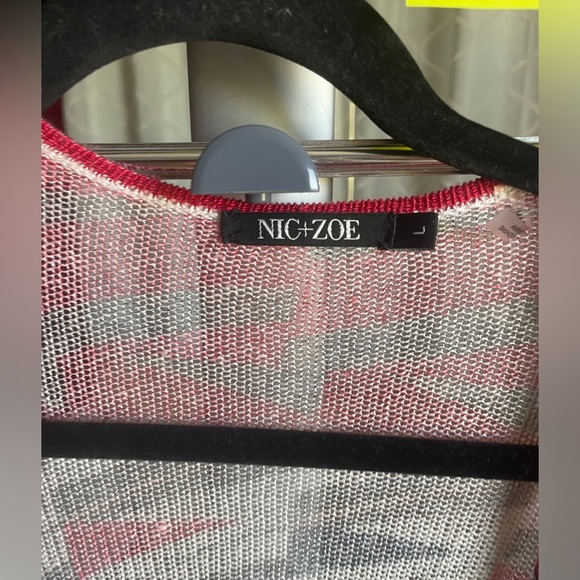 Nic+Zoe Printed Cardigan - Picture 3 of 3